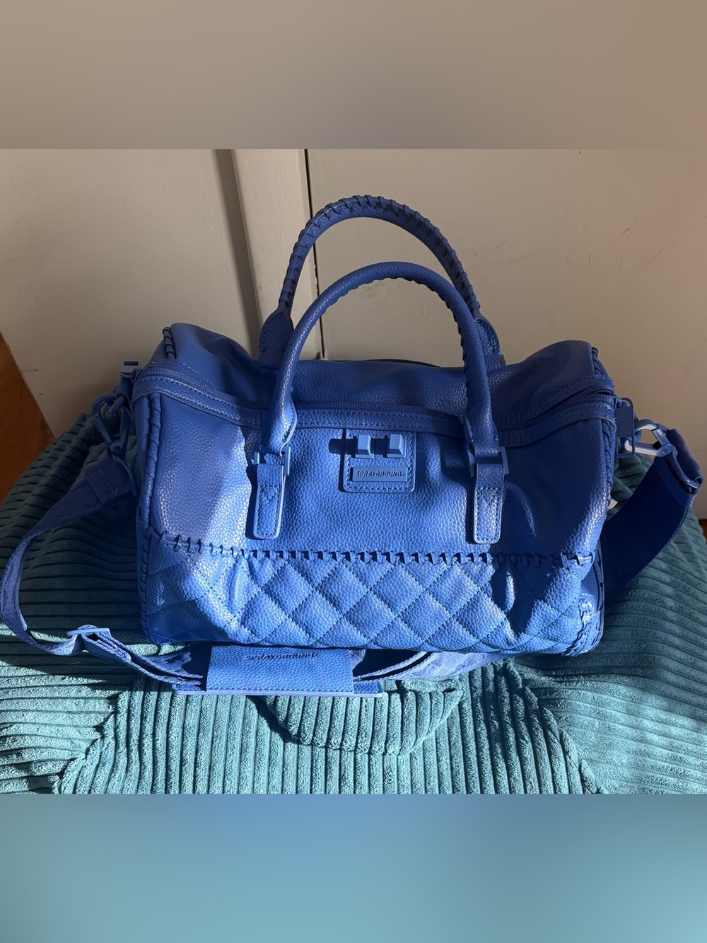 Sprayground Riviera Mini Duffle in blue